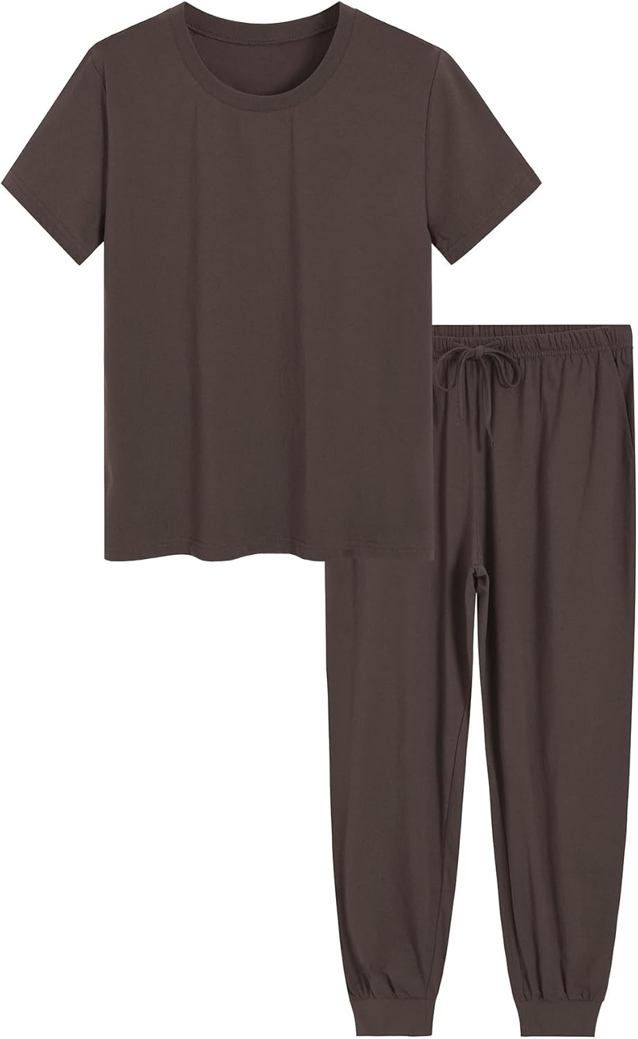 Latuza Women's Petite Pajama Sets Short Length 2 Piece Cotton Sleepwear