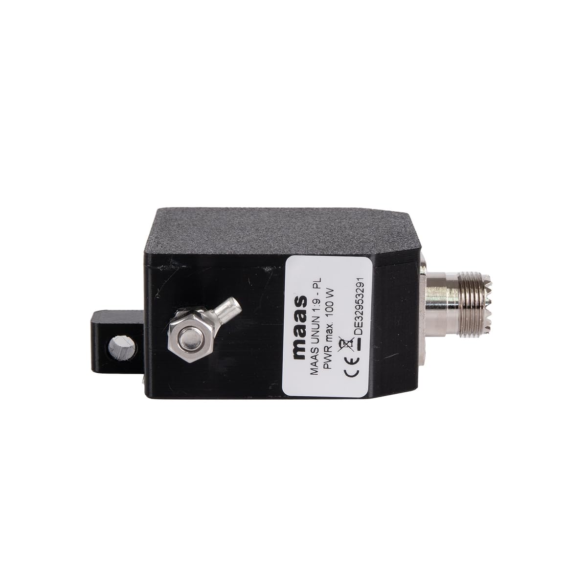 MAAS UNUN 1:9 - PL - 100W FM - 150W SSB - 1-32 MHz - Für endgespeiste Langdrahtantennen