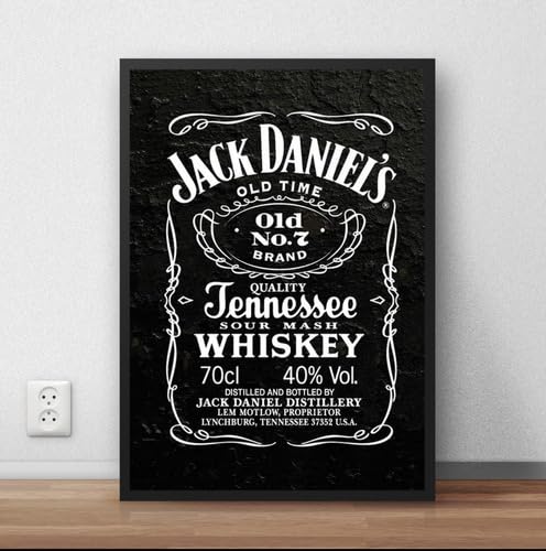 Pôster emoldurado Jack Daniel’s