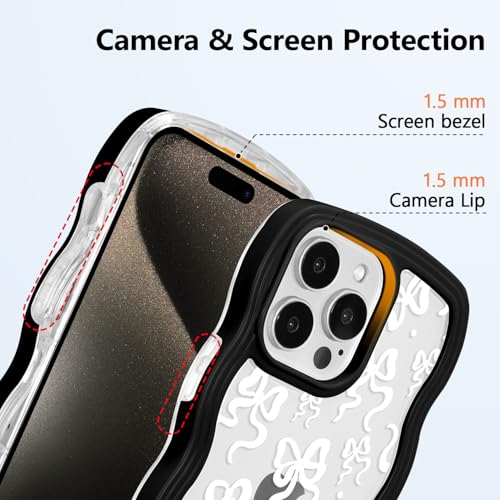 Coque transparente iPhone 15 Pro Max style miroir pour selfie - 3