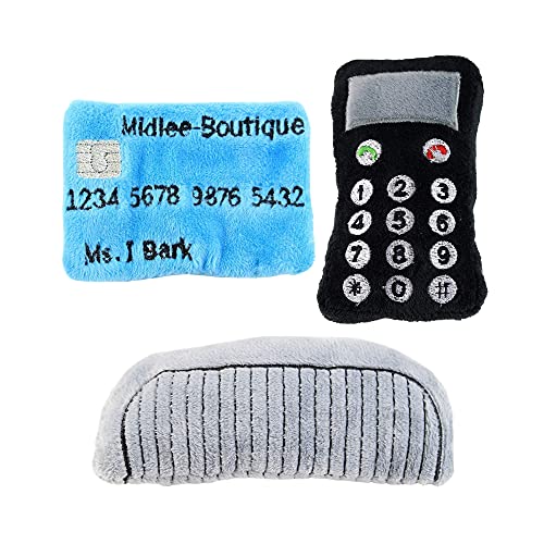 Midlee Plush Purse Find-A-Toy Interactive Dog Toy #TOP2