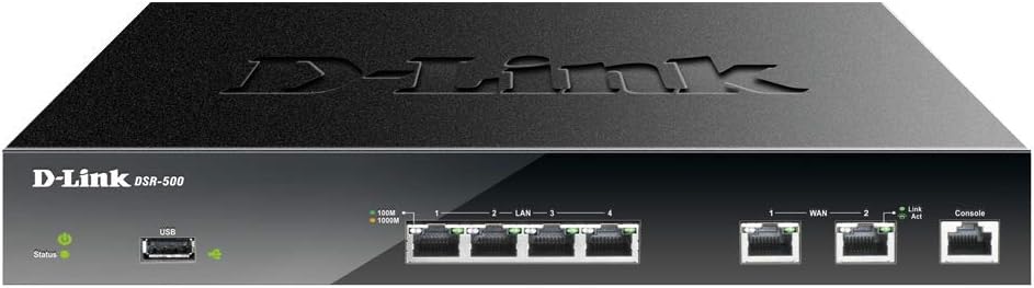 D-Link Systems Services Router 4 GIGABIT Ports