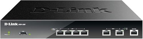 Miniatura 12 de D-Link Router VPN Gigabit —Perfecto para trabajos remotos e híbridos — Conmutación por error WAN dual Gigabit de 4 puertos — Cifrado de grado