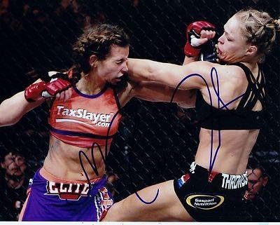 Meisha Tate Signed 8x10 Photo w/COA Proof UFC MMA Octagon #10