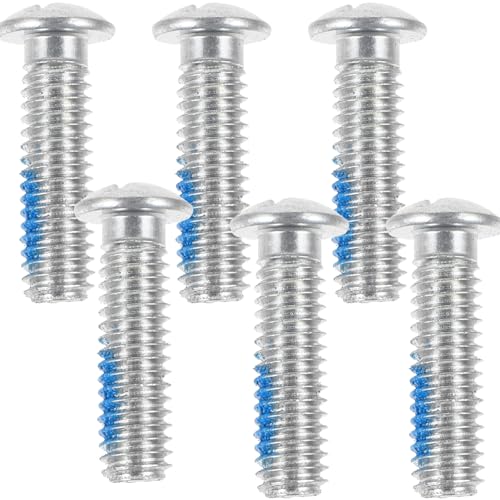 SUPVOX Inline Skate Replacement Bearings Skating Screws 6pcs Replacement Skate Wheel Axles Screws