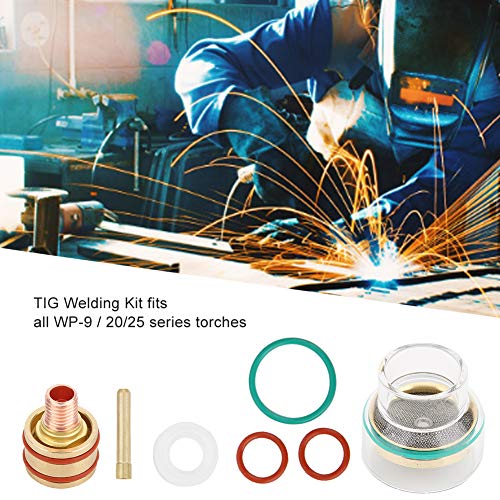 Kit consommables TIG WP9 WP20 buse joint collet soudage gaz - 3