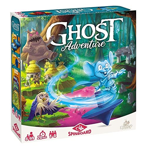 Buzzy Games Ghost Adventure Jeu de société - Jeu coopératif - à partir de 8 Ans - Version française