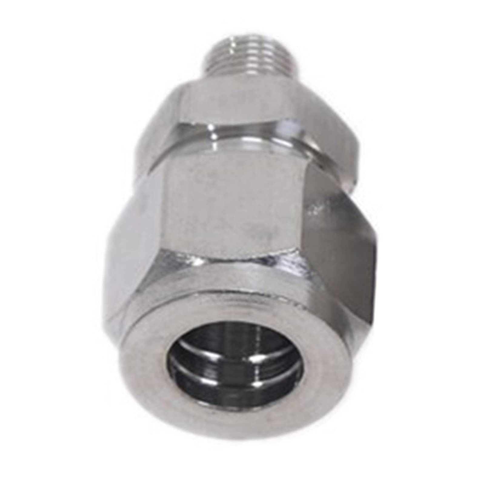 Connecteur de virole de tube 12mm adaptateur de conversion droit en acier 304 1/8"