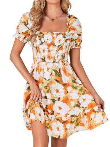 Image of Rooscier Women's Summer Boho Mini Dress