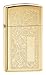 Produktbild Zippo 1652B 60000812 Venetian Brass Slim Feuerzeug, Messing