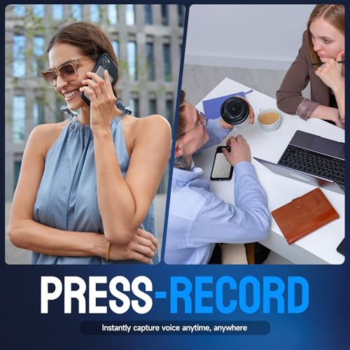 Image of AI Voice Recorder, App Control, 64GB Memory,122 Languages,Real Time Transcribe & Summarize with 30 Pro Templates,Deep AI Analysis, Meetings /Class /Lectures (Grey)