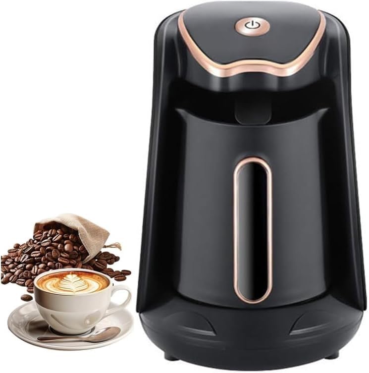 Cafetera turca doméstica portátil para preparar café de 1 a 4 tazas en la oficina o casa