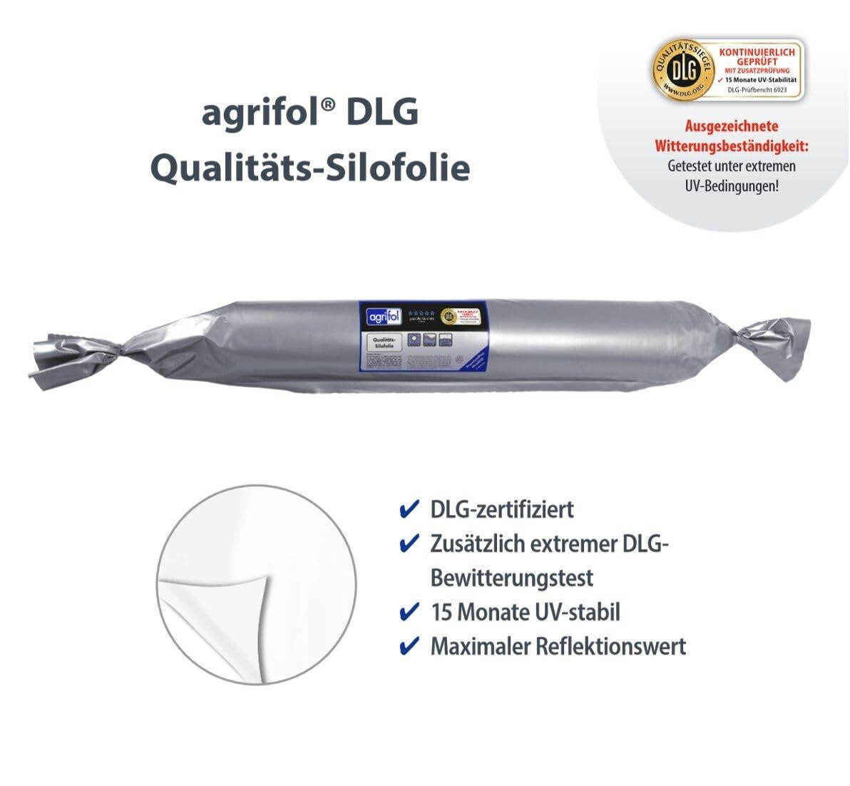 Silofolie agrifol lila 150 µm 7 x 50 m ️ für 131,25 € ️ Quebag Agrar