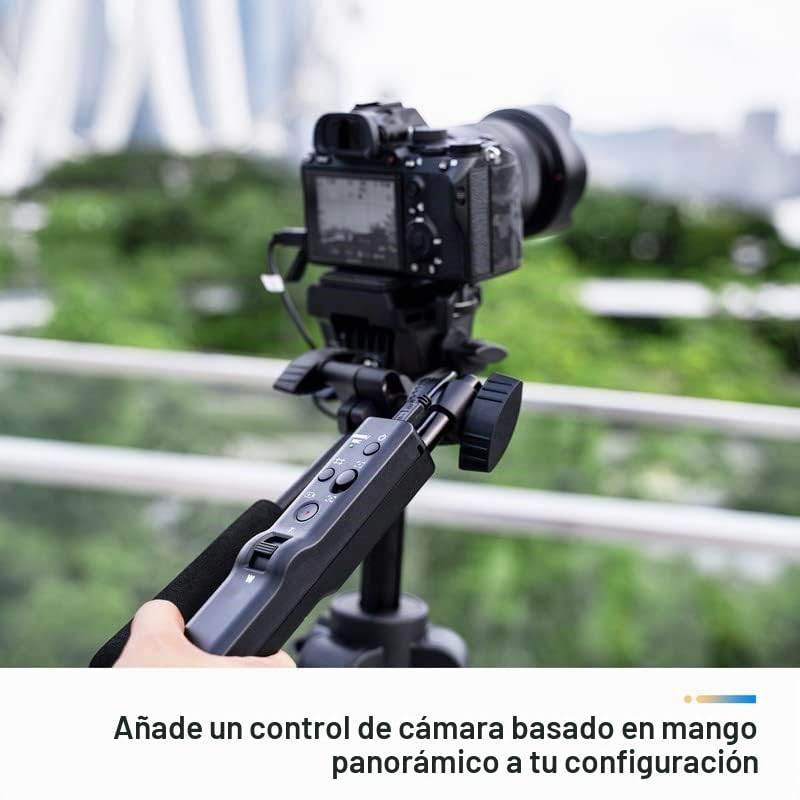 JJC Lanc - Trípode para cámara de fotos con mando a distancia para Sony FX30 A7IV A7III A7 A6000 A6600 A6400 RX100 VII FDR-AX53 AX55 AX700 HDR-CX240 CX405 CX625 CX28 0E Can XA40 XA40 X700 HDR-CX240
