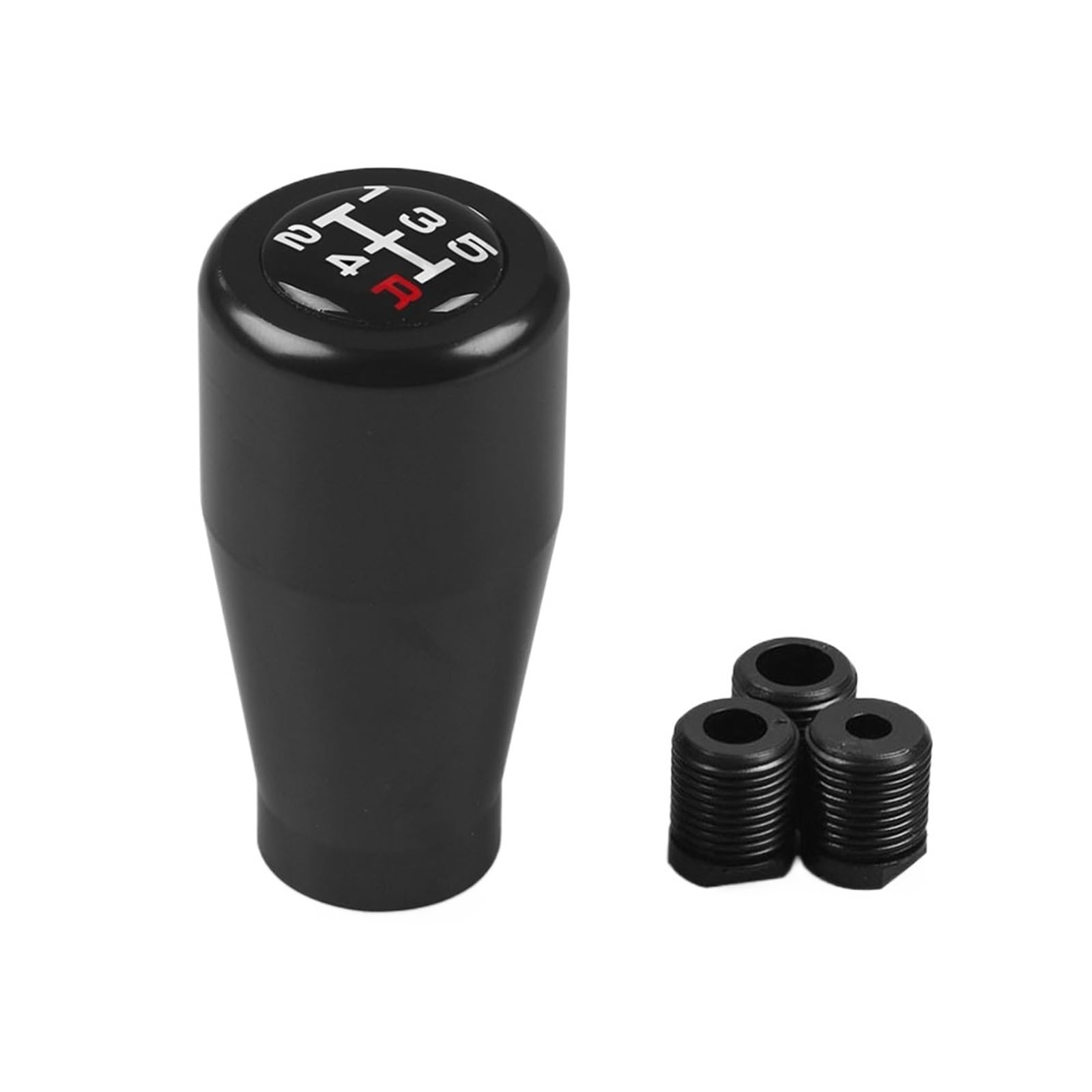 HTRdtD Car Handbrake Levers for 5 Speed Manual Gear Aluminum Shift Knob Shifter Lever Head Handbrake Lever(Black)