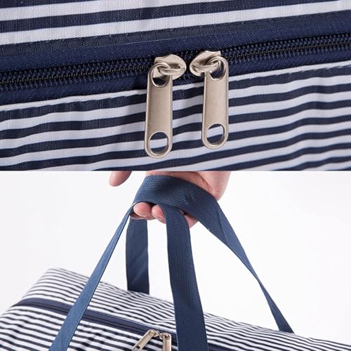 Gnexin Travel Carry Bag Foldable Waterproof Travel Oxford Closet Storage Duffel Bag Tote Bag Waterproof Luggage Organizer Storage 8 51Bf 3WfmgL