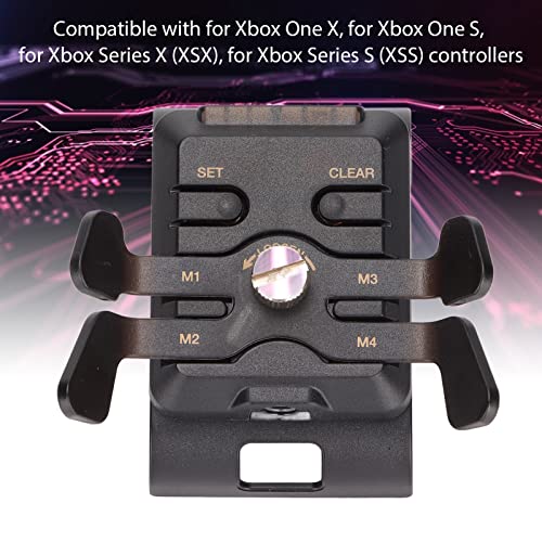 Image of Controller Back Adapter with 2 s Controller Back Accessory Adapter Support 3.5mm Wire Earphone Compatible for Series X (XSX), for Series S ()