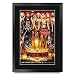 HWC Trading FR A3 Wrestlemania 19 regali stampati autografati per fan WWE & WWF Memorabilia - A3 incorniciato