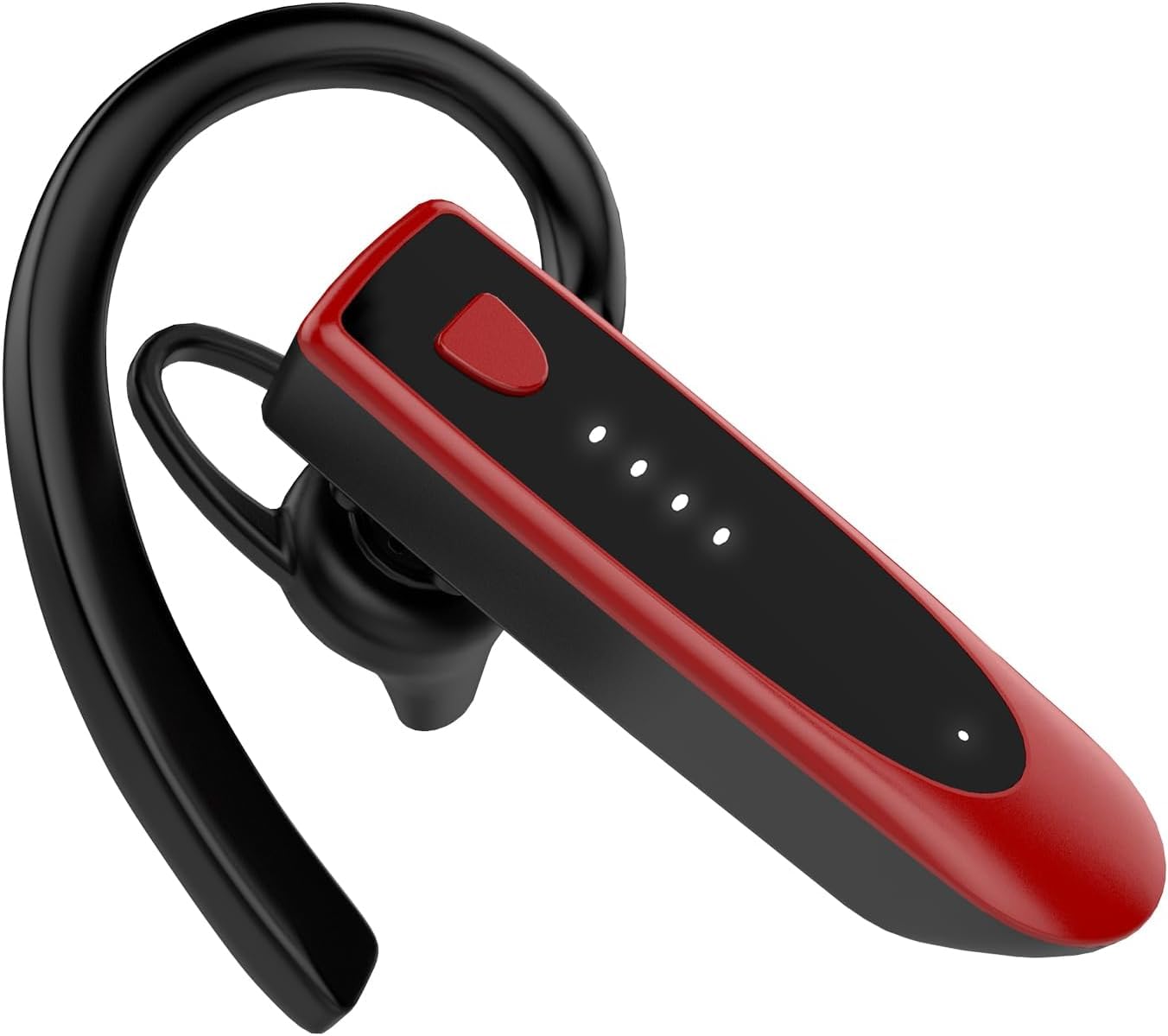Atheewon Casque Bluetooth mains libres avec microphone Rouge