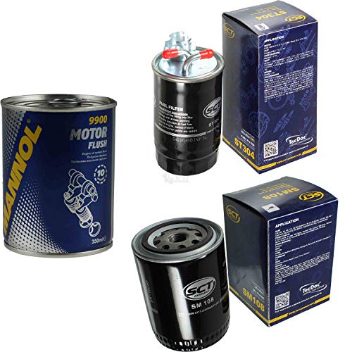 SCT 11582166 Kit d'inspection avec filtre et rinçage moteur Flush