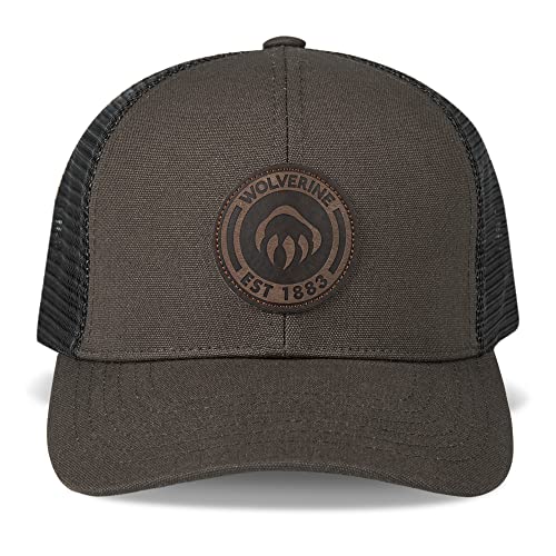Image of Wolverine Trucker Hat | Mesh Back | Snapback | Adjustable | Rugged | Durable | Workwear