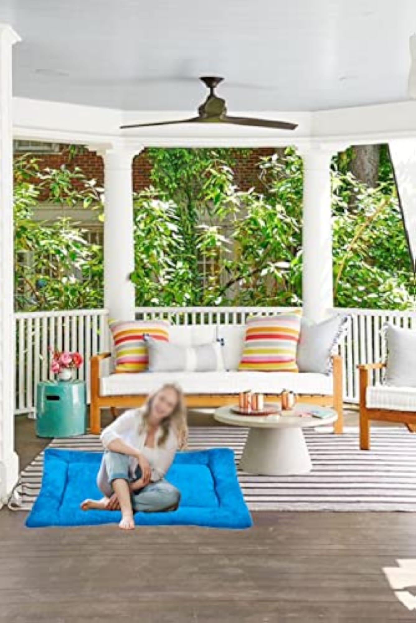 Extra-Comfortable Floor Cushions Chair Pads