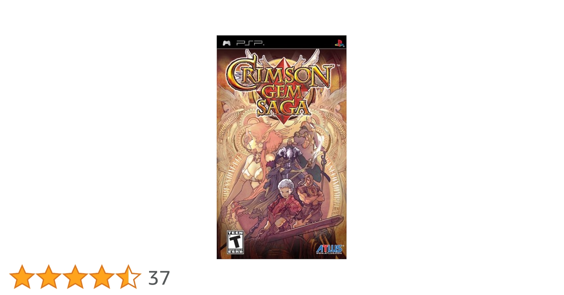 ★海外版・アジア版★PSP★ Crimson Gem Saga 新品 Crimson Gem Saga (Sony PSP) Playstation Portable NEW