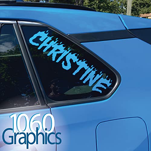 1060 Graphics 3" High Custom Vinyl Lettering/Design Your Own Decal/Car, Truck, Boat, Door, Window, Sign & More (Letters & Numbers) Sticker Label #TOP4