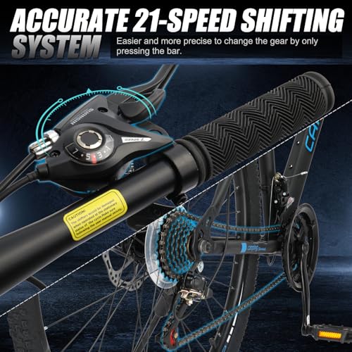 26/27.5″ Mountain Bike 21 Speed Bikes for Adults, Men &