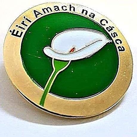 Easter Lily Éirí Amach Na Cásca Enamel Pin Badge - Irish Republican 1916 Rising ShamrockSuperstore