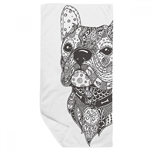 Serviette de bain multicolore et débarbouillette douce pour enfant - 2