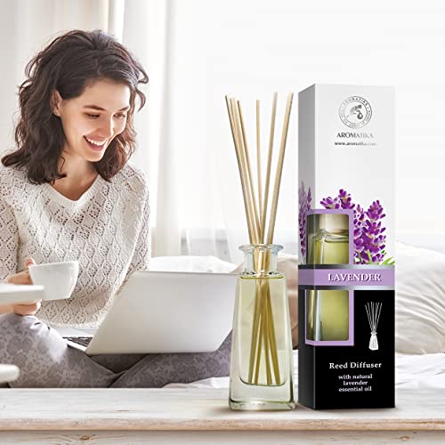 Difusor de varillas con aceite esencial natural Lavanda 3 x 100 ml miniatura 5