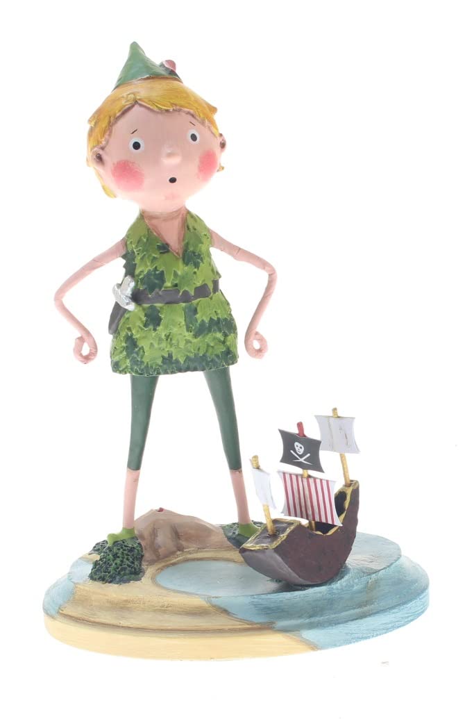 Lori Mitchell 15512 Peter Pan Storybook Figurine 7.5"