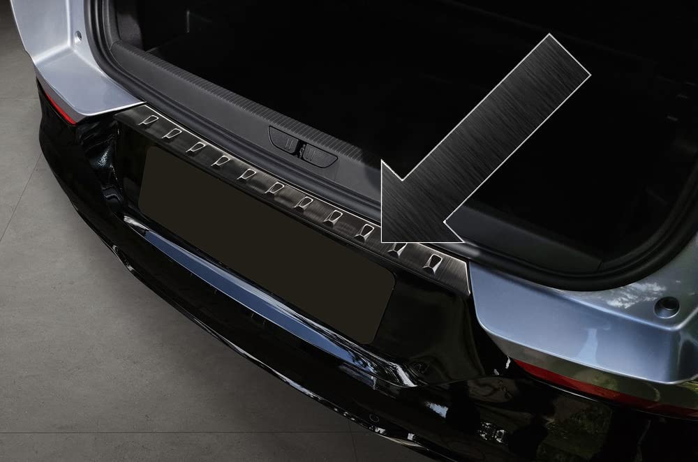 Ladekantenschutz Schwarz Für Audi Q3 (2011–2018) – Selbstklebend, ABS-Kunststoff