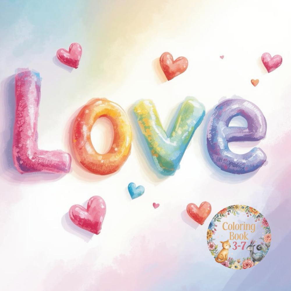 Love and Little Hearts Coloring Book: My Sweet Valentine Coloring Book