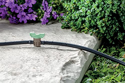 Irrigation goutte à goutte 20 m avec programmateur pour potager écoresponsable