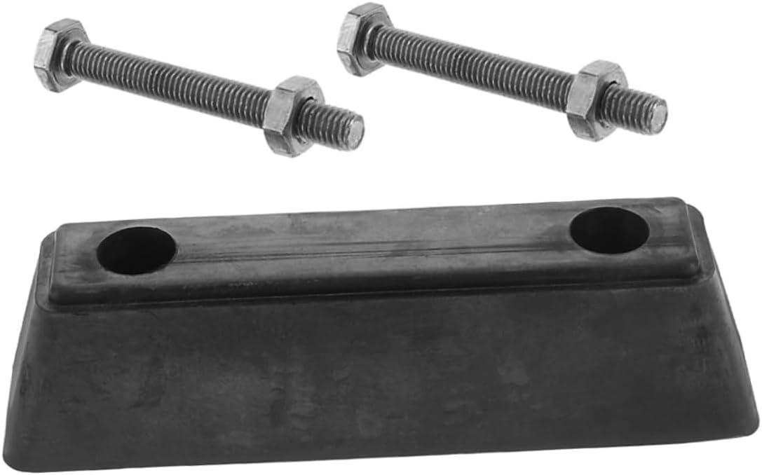 Ciieeo Heavy-Duty Rubber Trailer Bumper Pad Impact-Absorbing Rear Protection Block for Trucks Easy Installation Long Durable Rubber Bumper Guard for Cargo Area