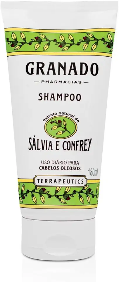 Granado Shampoo Terrapeutics, Sálvia E Confrey, 180ml