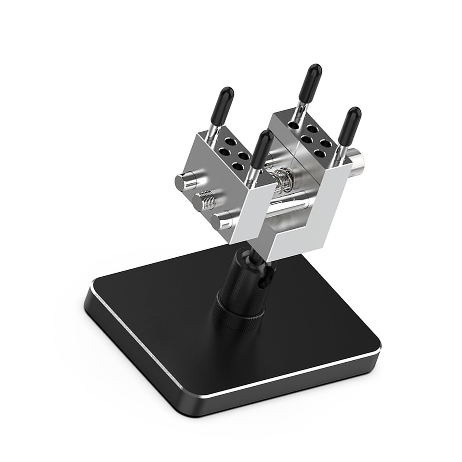 Woedpez Hobbyist Workholding Clamp Tool With 360 Degree Positioning Flexibility And Antiscratch Jaw For Intricate Metalworking Fast Release Clamping Systems Vise