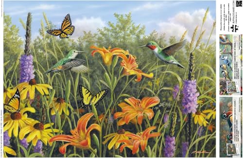 Buffalo Games - Hautman Brothers - in The Meadow - 1000 Piece Jigsaw Puzzle for Adults - Challenging Puzzle Perfect for Game Nights - Finished Size is 26.75 x 19.75 – Precision-Cut Pieces by Buffalo Games - Image 5