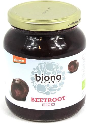 Biona Organic - Jarred Pickles - Beetroot Sliced - 340g Case of 6