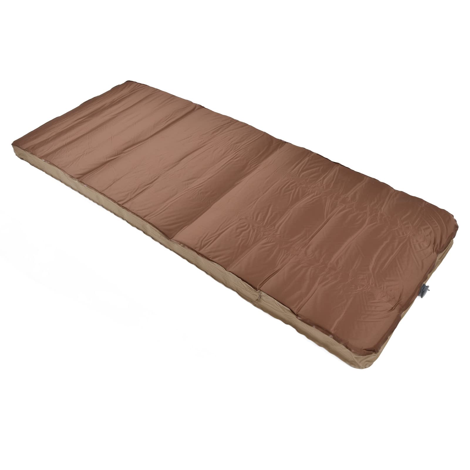 Nadmuchiwany Materac Automatycznie Nadmuchiwana Karimata 200 X 76 X 10 Cm Elastyczna Tkanina 30D Pogrubione, Składane łóżko Podłogowe do Namiotu Kempingowego Podróż Pojazdem Przemieszczający