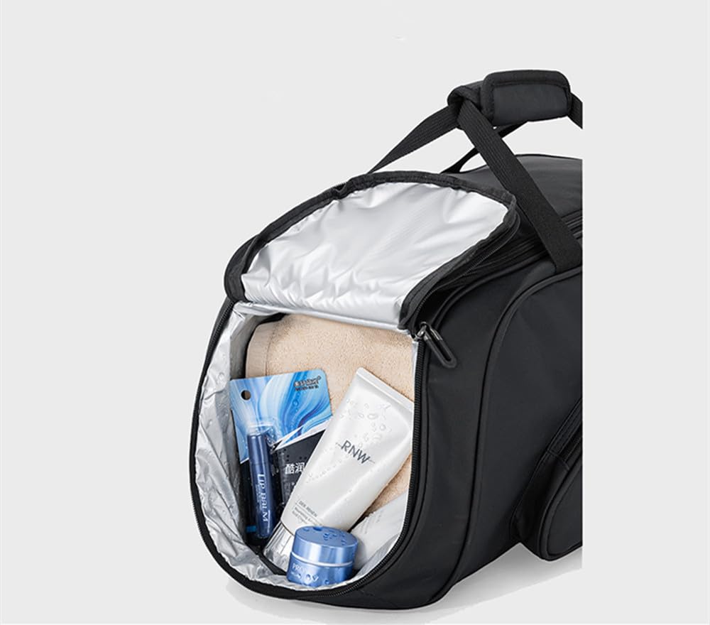 Borsa sportiva di grande capacità con cinghia regolabile, per pagaia da ping pong, con scomparto per scarpe