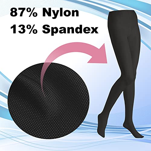 Butterfly EMEM Apparel Women's Plus Size Queen Opaque Footed Tights2