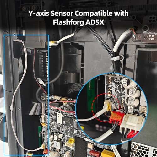 Capteur d'axe Y Flashforge AD5X (2 pièces) avec câble PCB - 2