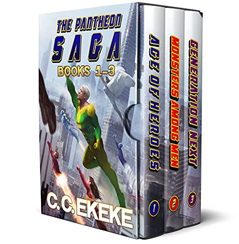 The Pantheon Saga: Books 1-3 (A Superhero-Sized Boxset)