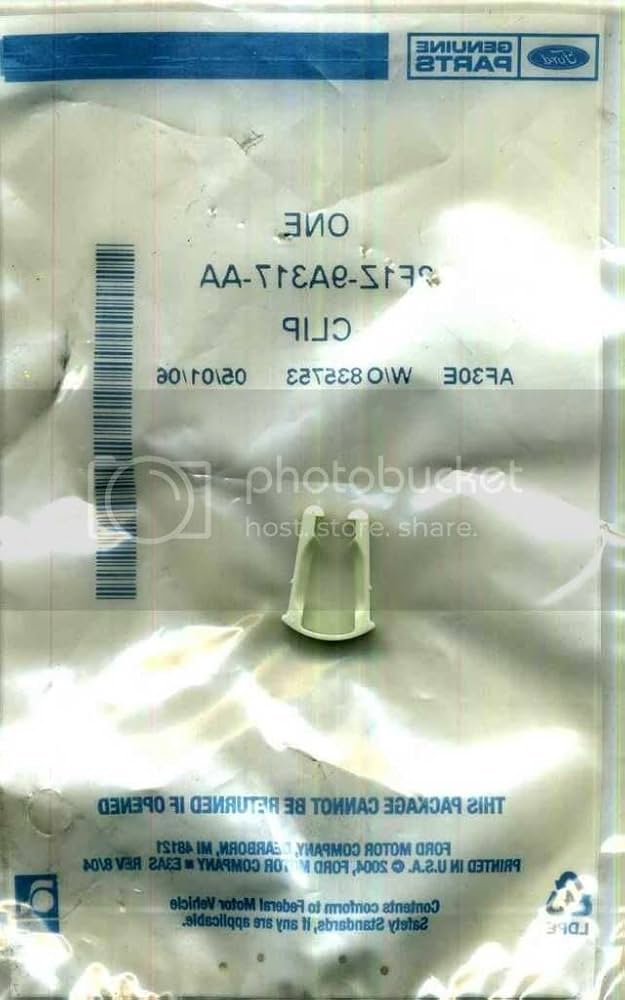 Amazon.com: Ford 2F1Z-9A317-AA - CLIP : Automotive