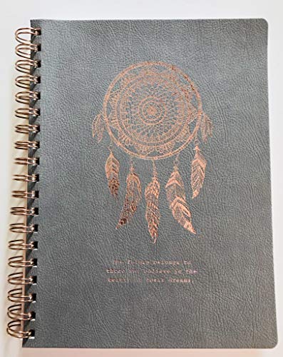CYOIDAI Future Belongs to those who believe in the beauty of their dreams. Dream Catcher Spiral bound notebook journal by Fringe Studio