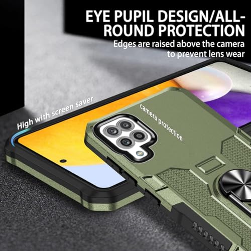 Coque Samsung A12 anti-chute avec verre trempé pour écran intact