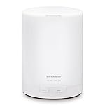 InnoGear 300ML Essential Oil Diffuser, Premium 5-in-1 Ultrasonic Aromatherapy Diffusers Scent Humidifier Aroma Diffuser Vaporizer Auto-Off Timer for Room Office Home, Basic White, Medium